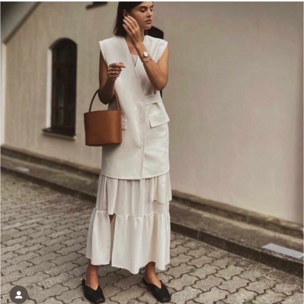 Zara Oversized Long Vest